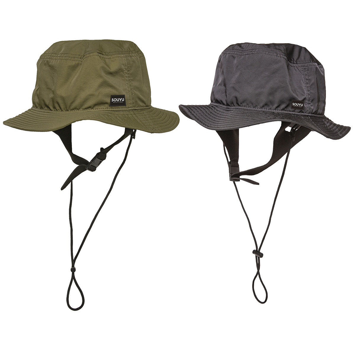 ADVENTURE HAT アドベンチャーハット Number : s20-so-13 Fabric : Polyester 100% Size : FREE Color:Olive,Black Price : ¥5,800