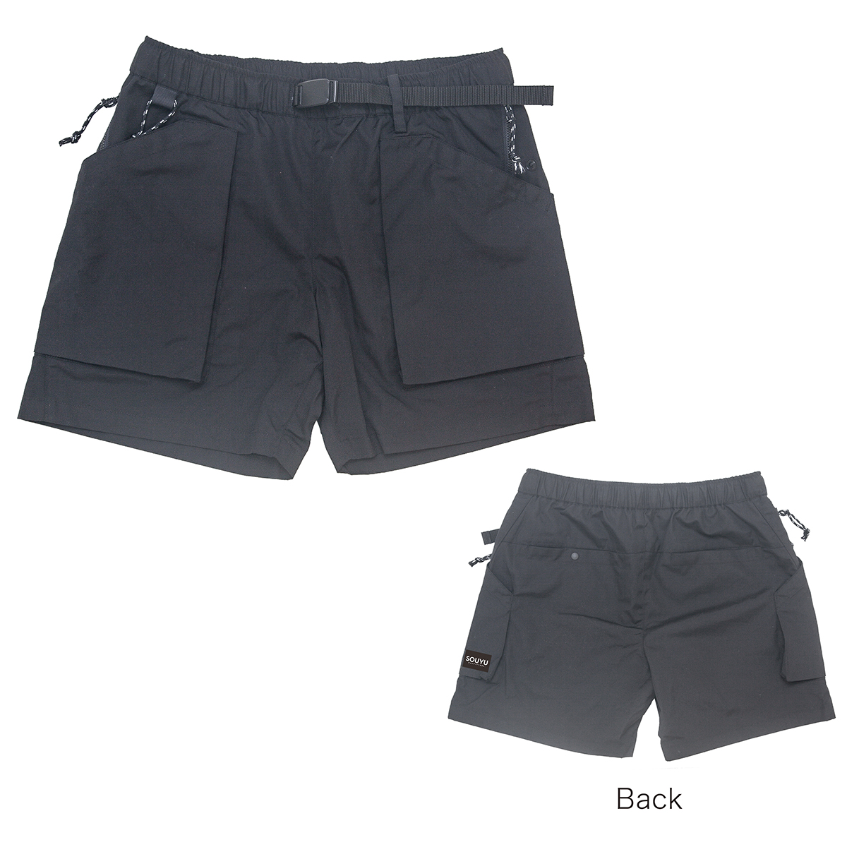 PLAYERS SHORT プレイヤーズショーツ Number : s20-so-02 Fabric : Polyester 65% Cotton 35% Size : S, M, L, XL Color:Black Price : ¥12,800